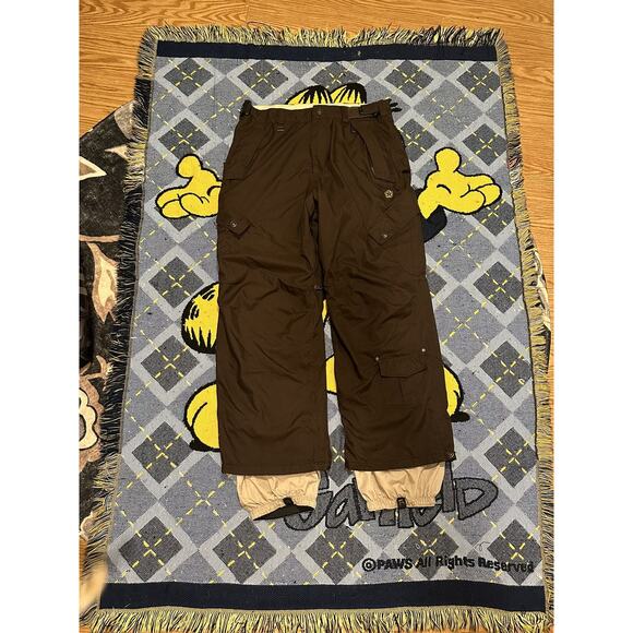 Sessions Waterproof Winter Snowbaord Ski Cargo Pants - Picture 1 of 8